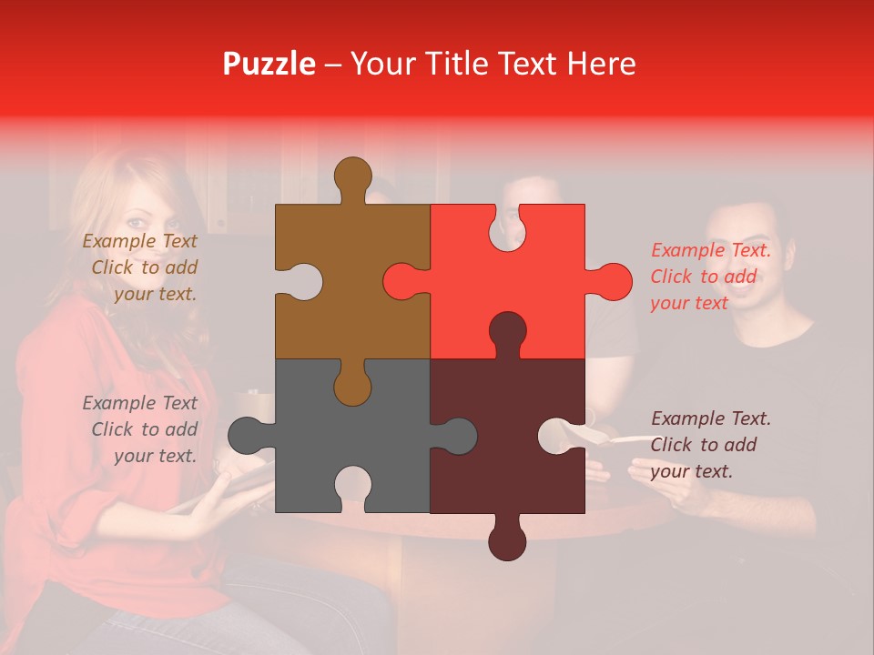 Indian Fashion Group PowerPoint Template