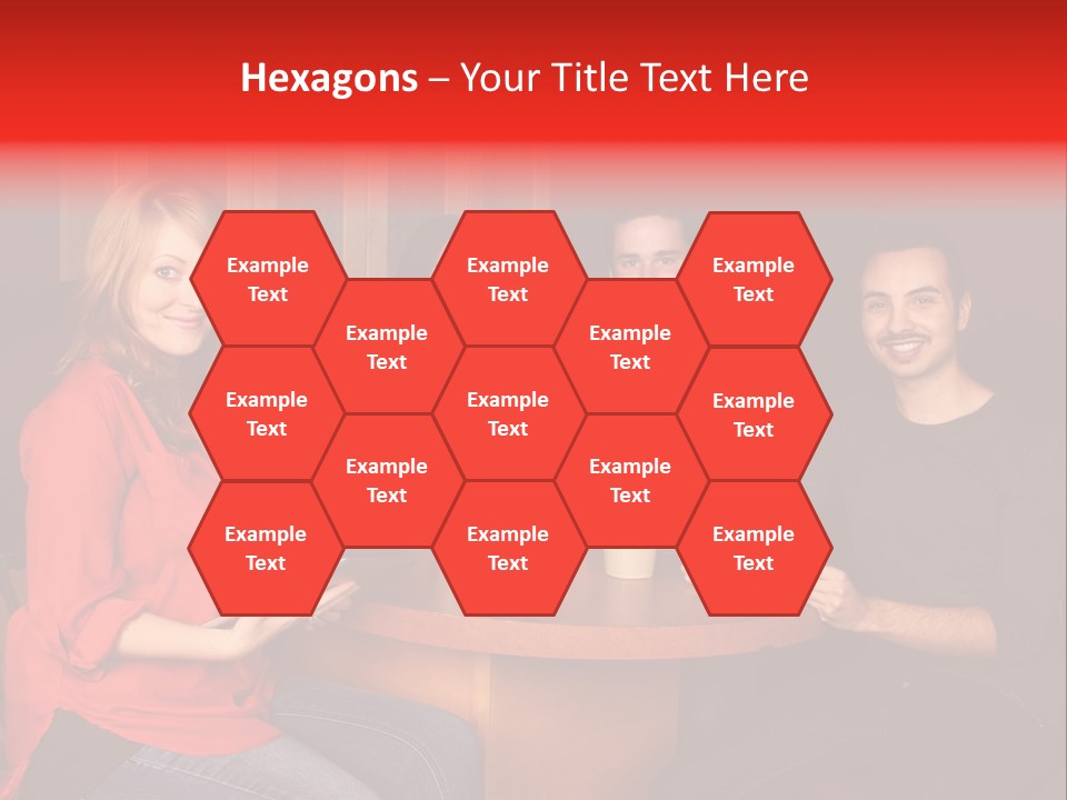 Indian Fashion Group PowerPoint Template