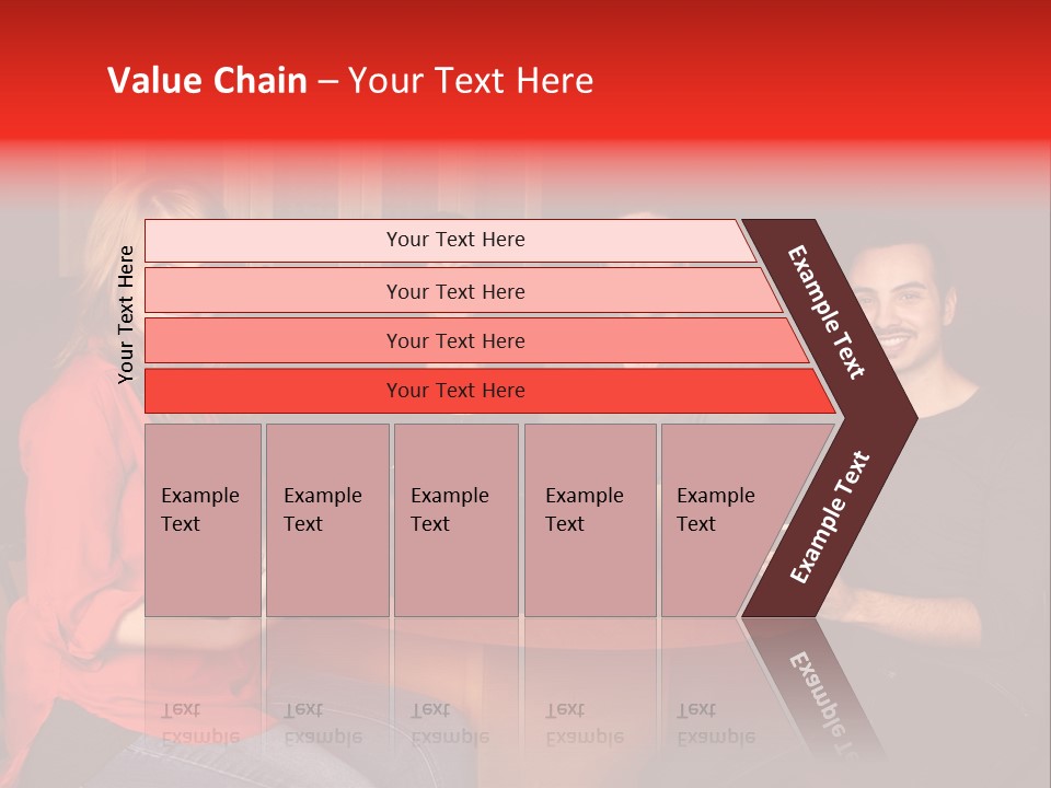 Indian Fashion Group PowerPoint Template