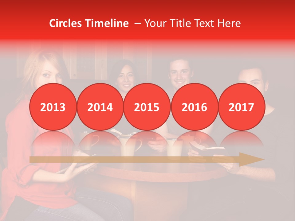 Indian Fashion Group PowerPoint Template