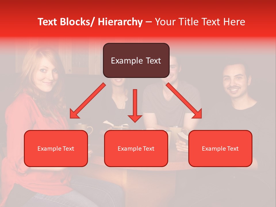 Indian Fashion Group PowerPoint Template