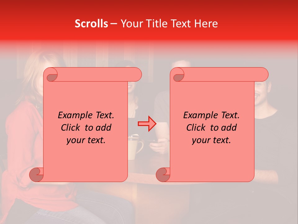 Indian Fashion Group PowerPoint Template