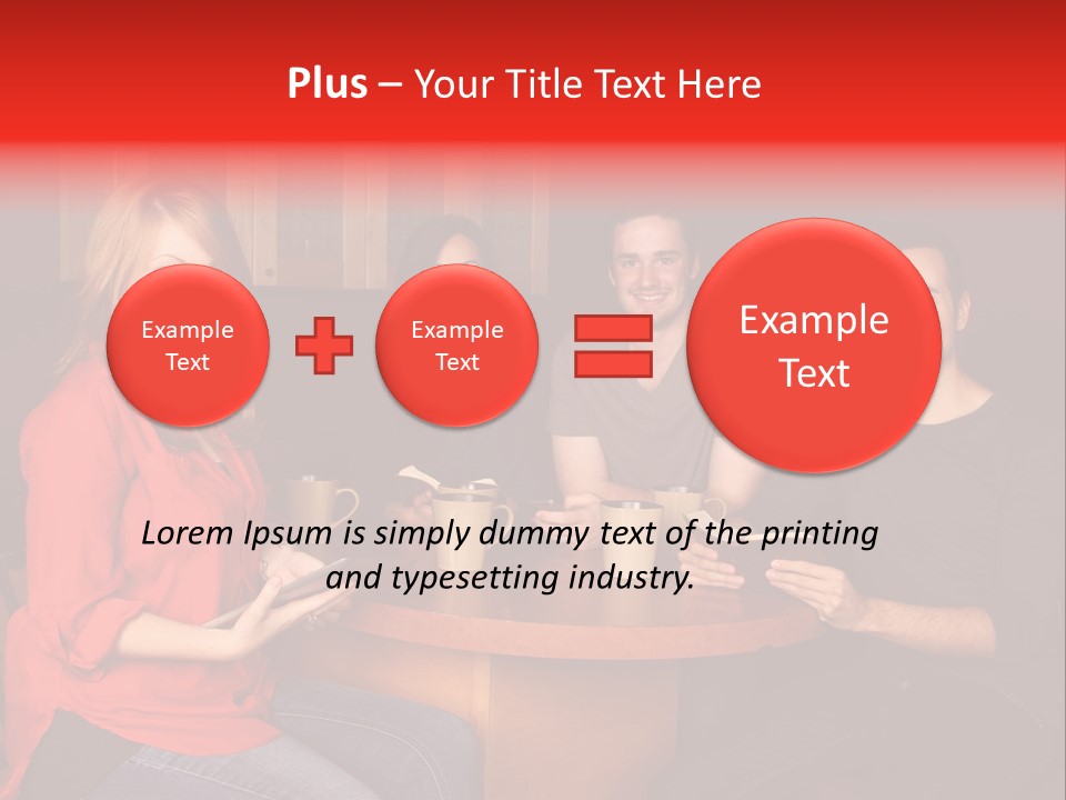 Indian Fashion Group PowerPoint Template