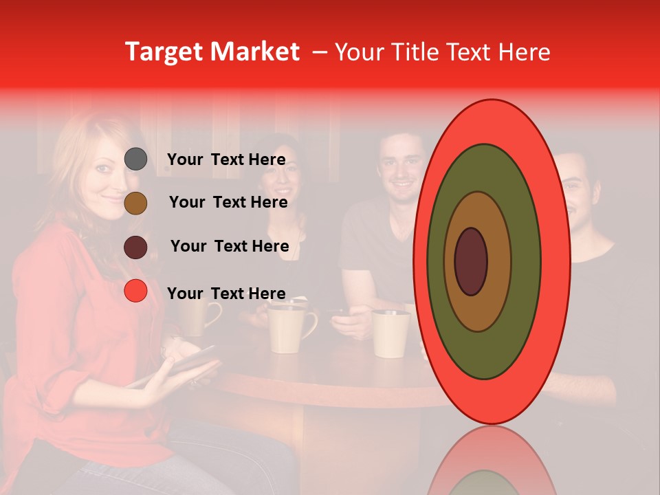 Indian Fashion Group PowerPoint Template