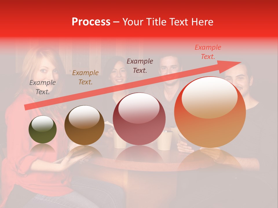 Indian Fashion Group PowerPoint Template