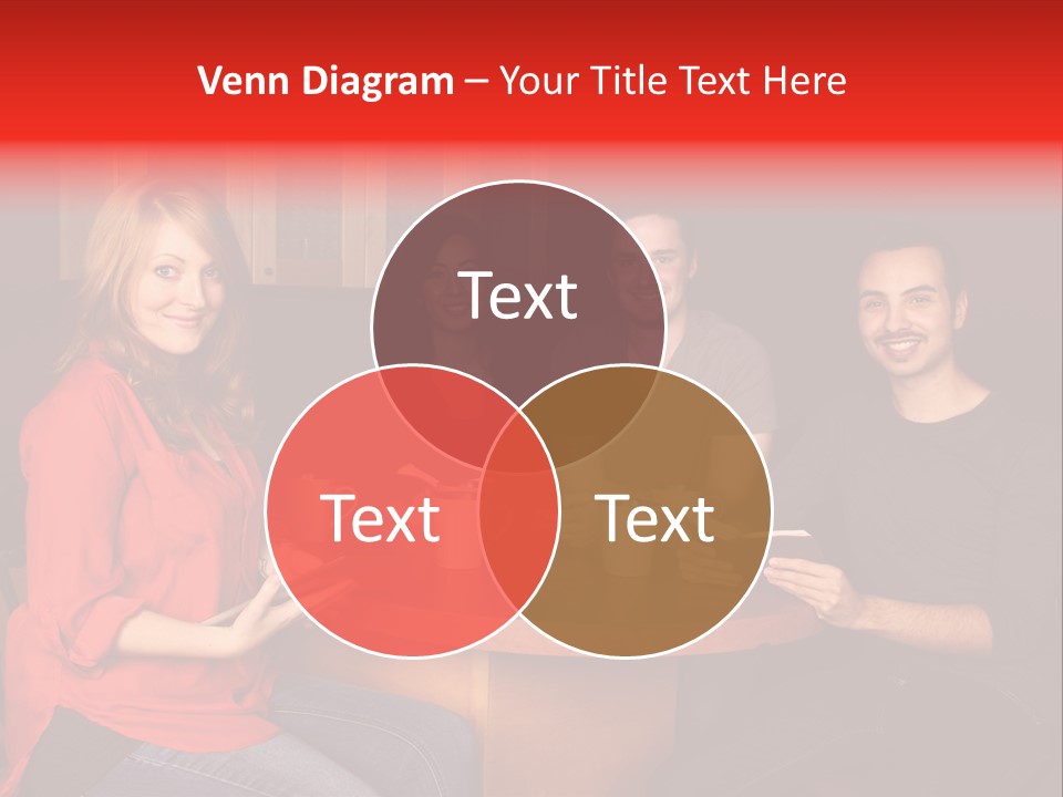 Indian Fashion Group PowerPoint Template