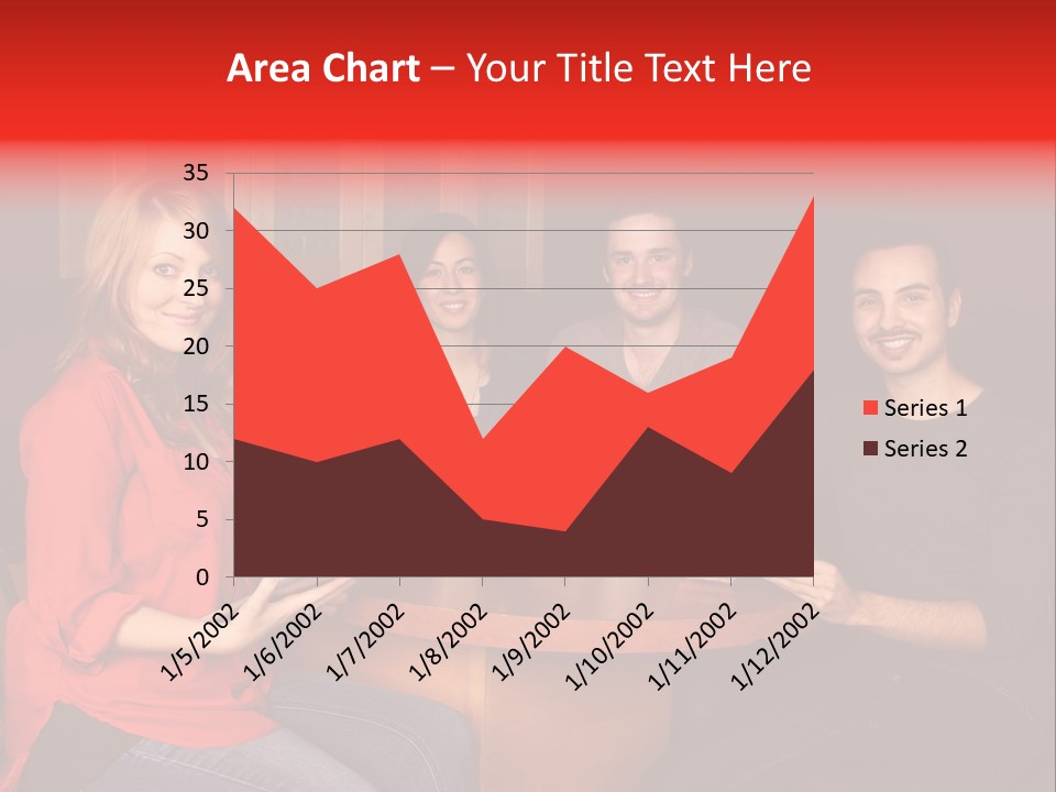 Indian Fashion Group PowerPoint Template