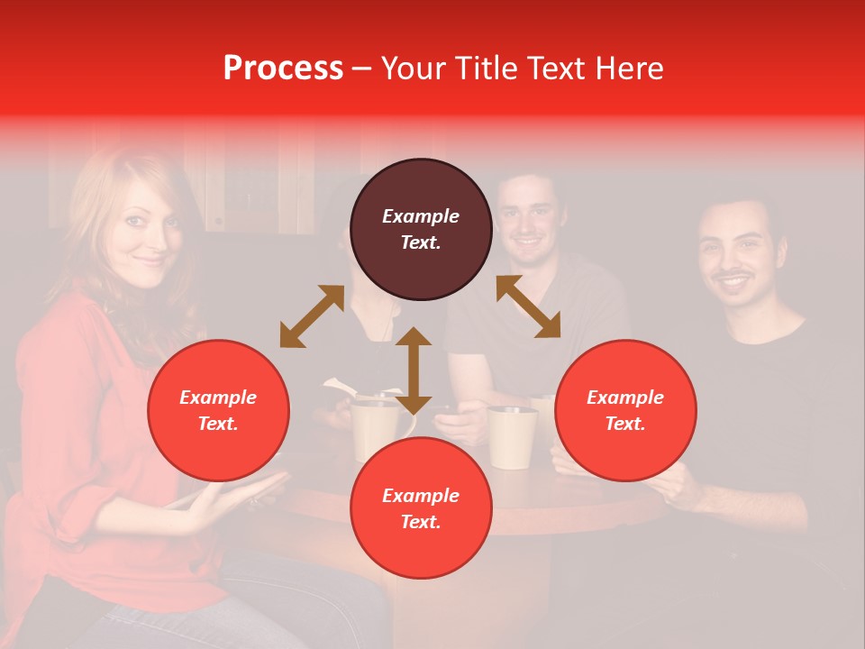 Indian Fashion Group PowerPoint Template