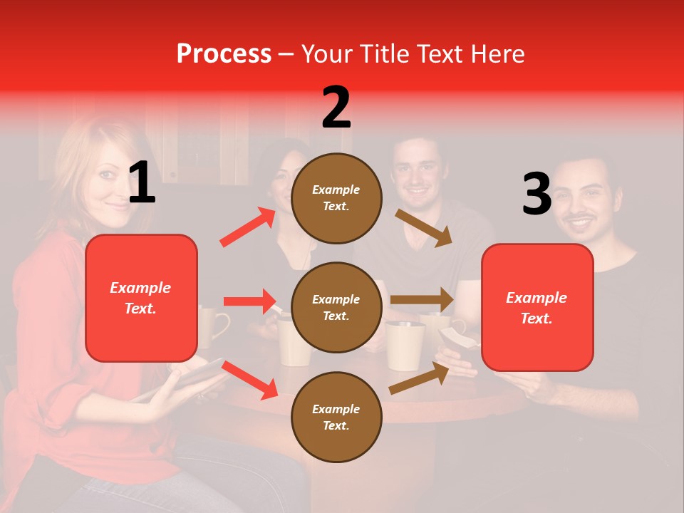 Indian Fashion Group PowerPoint Template