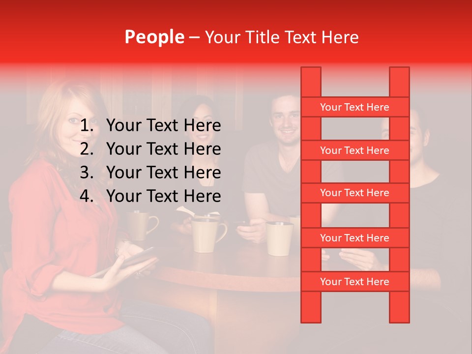 Indian Fashion Group PowerPoint Template