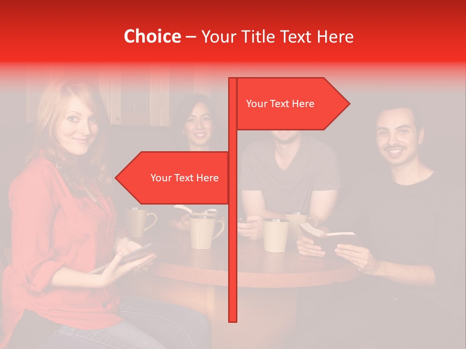 Indian Fashion Group PowerPoint Template