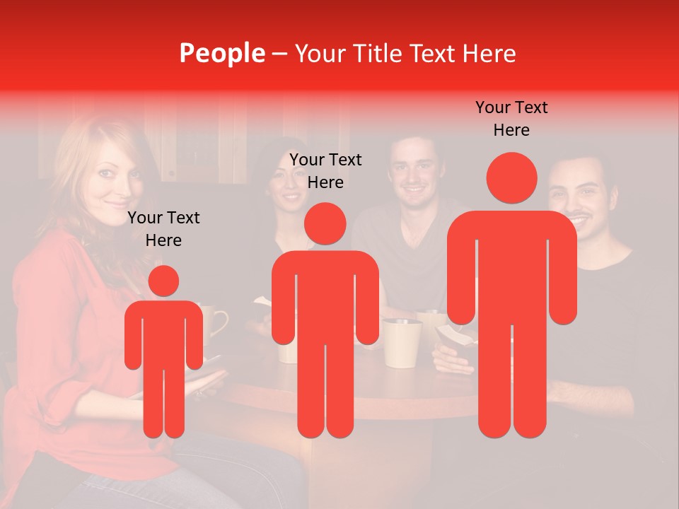 Indian Fashion Group PowerPoint Template