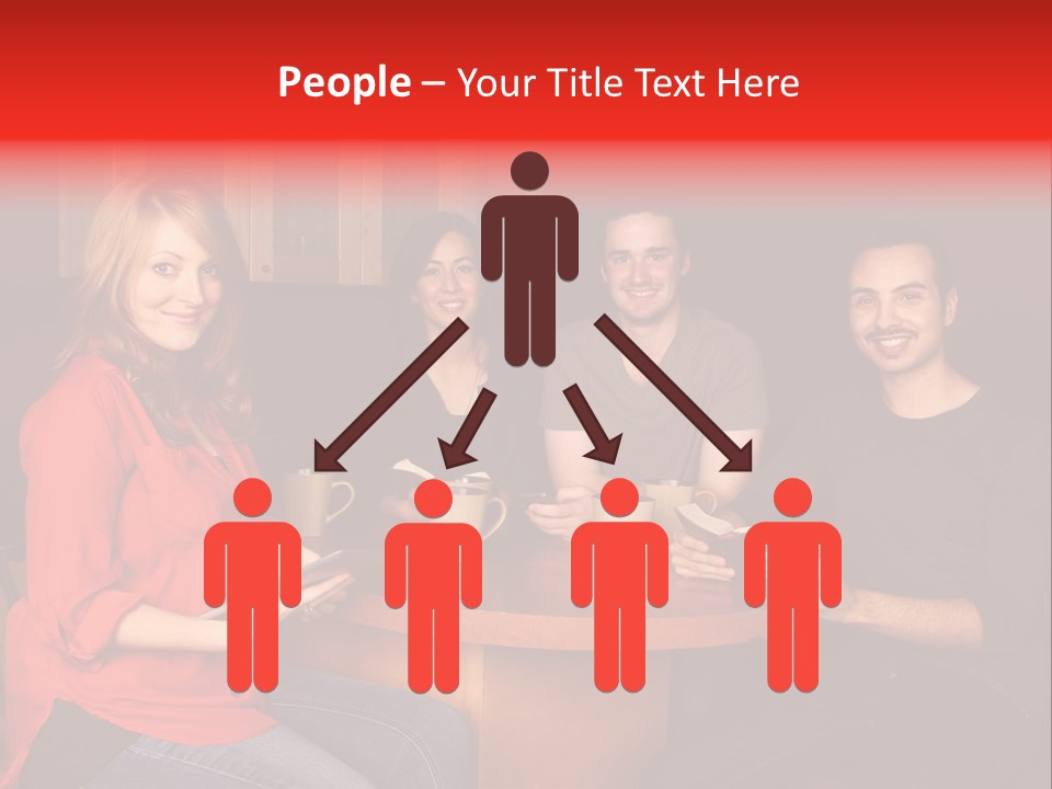 Indian Fashion Group PowerPoint Template