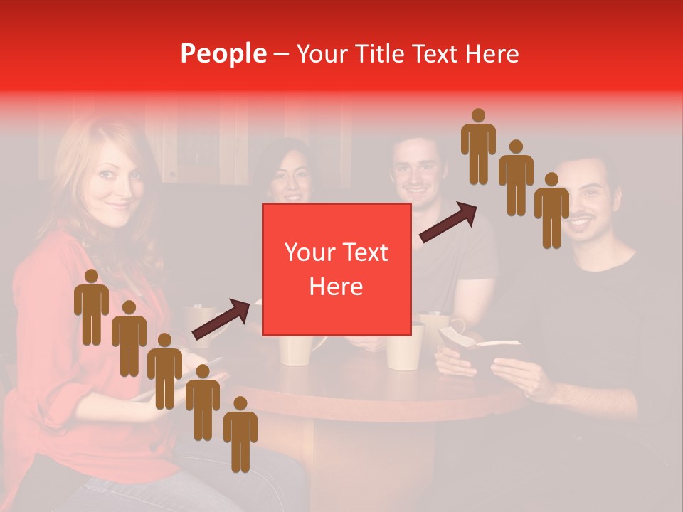 Indian Fashion Group PowerPoint Template