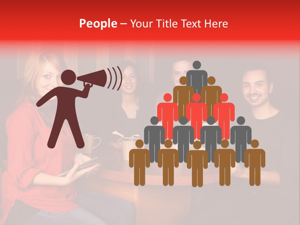 Indian Fashion Group PowerPoint Template