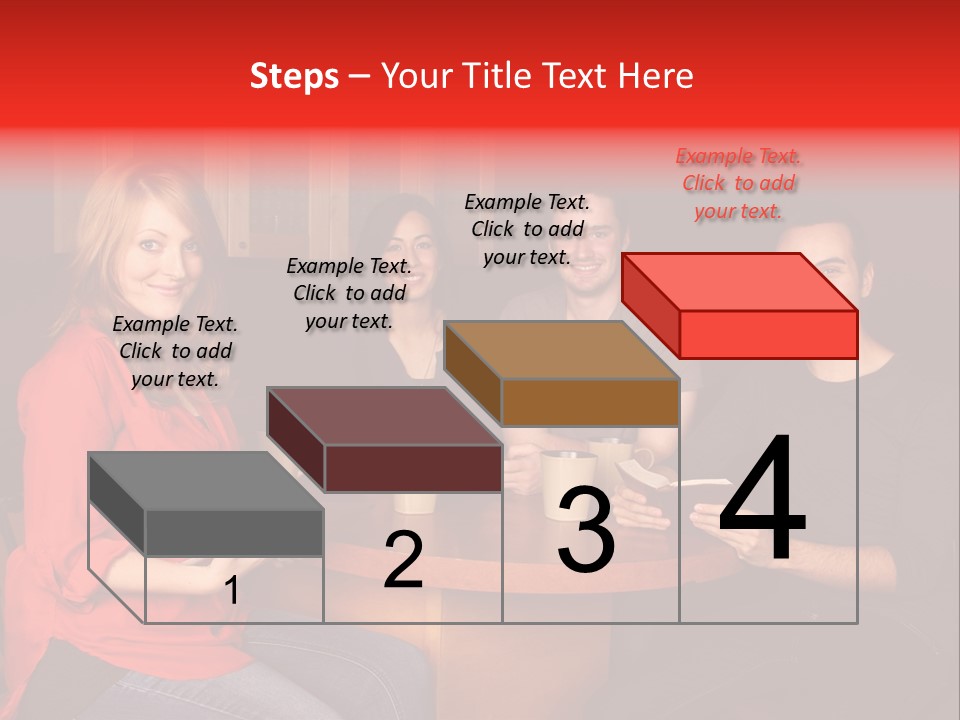 Indian Fashion Group PowerPoint Template