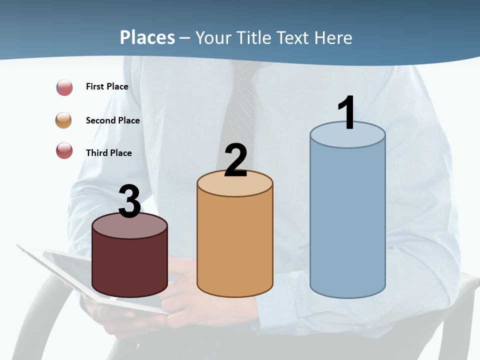 Employee Digital Male PowerPoint Template