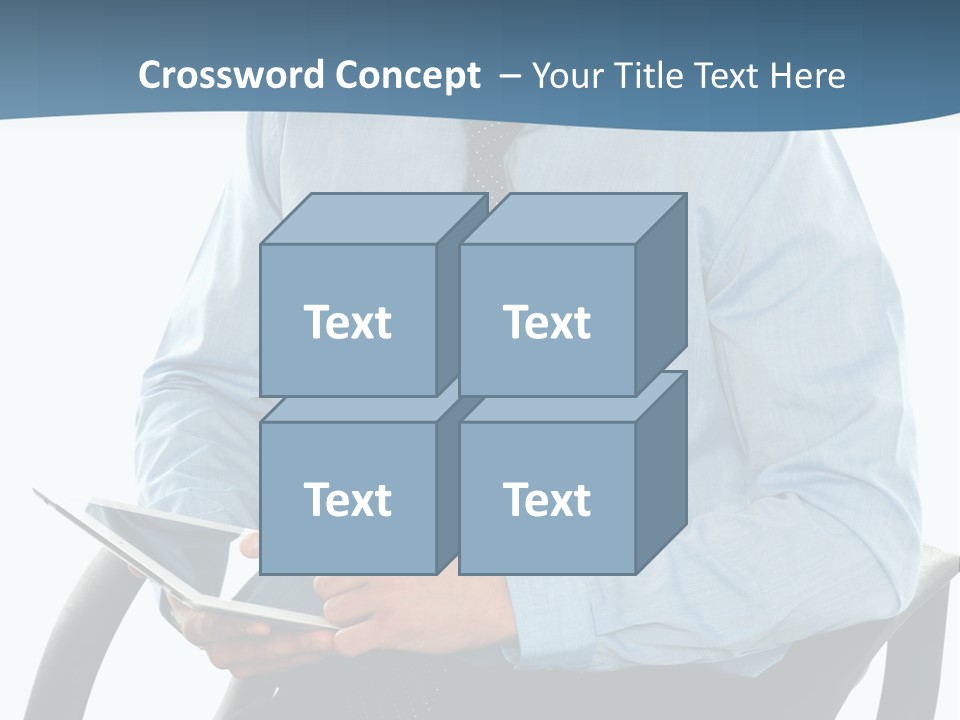 Employee Digital Male PowerPoint Template