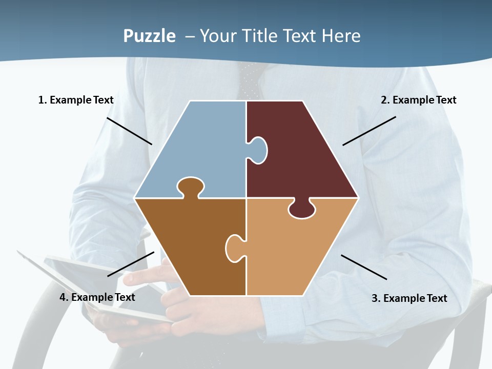 Employee Digital Male PowerPoint Template