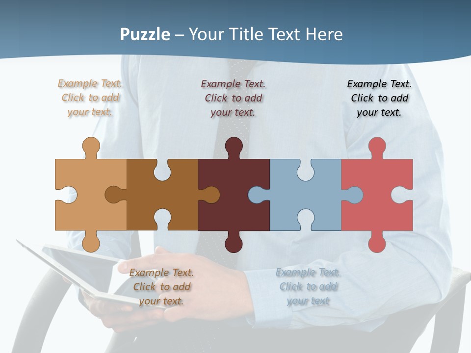 Employee Digital Male PowerPoint Template