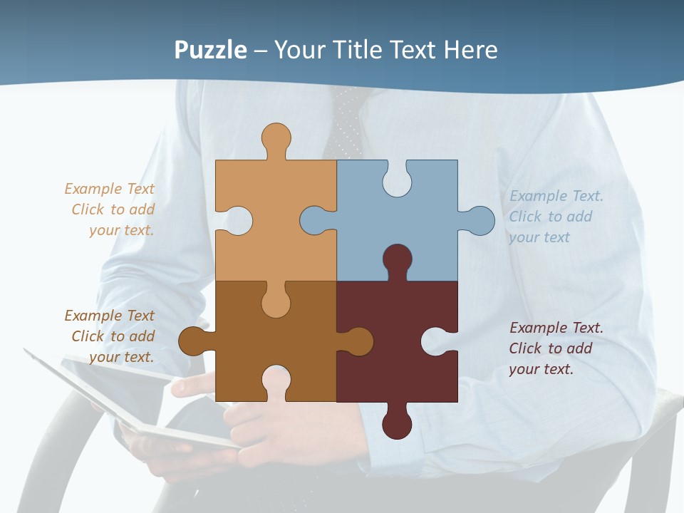 Employee Digital Male PowerPoint Template