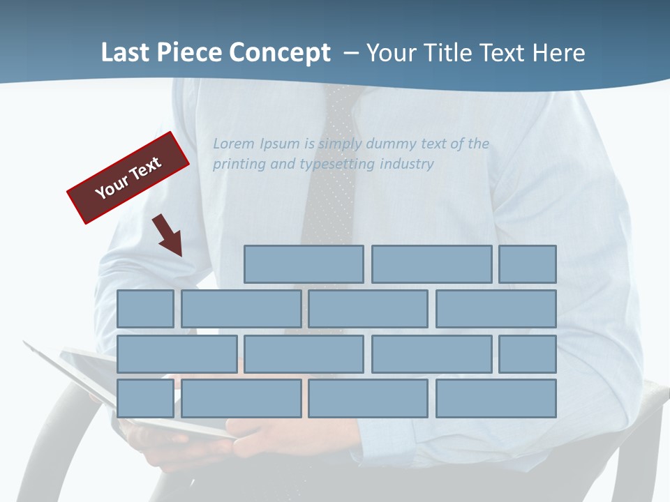 Employee Digital Male PowerPoint Template