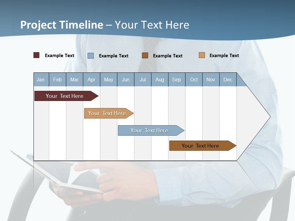 Employee Digital Male PowerPoint Template