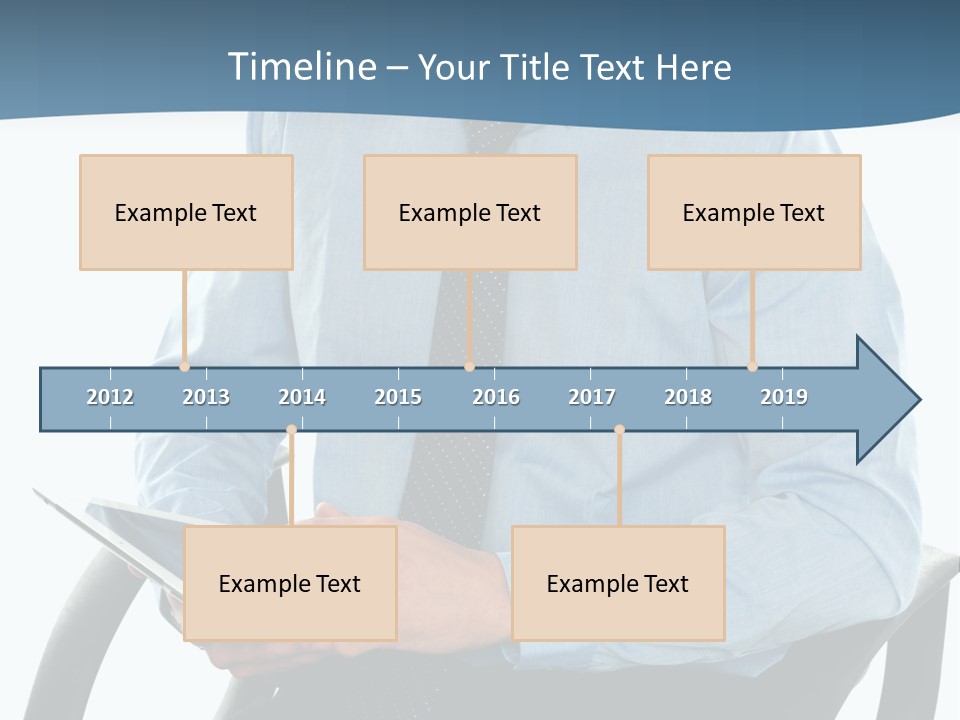 Employee Digital Male PowerPoint Template