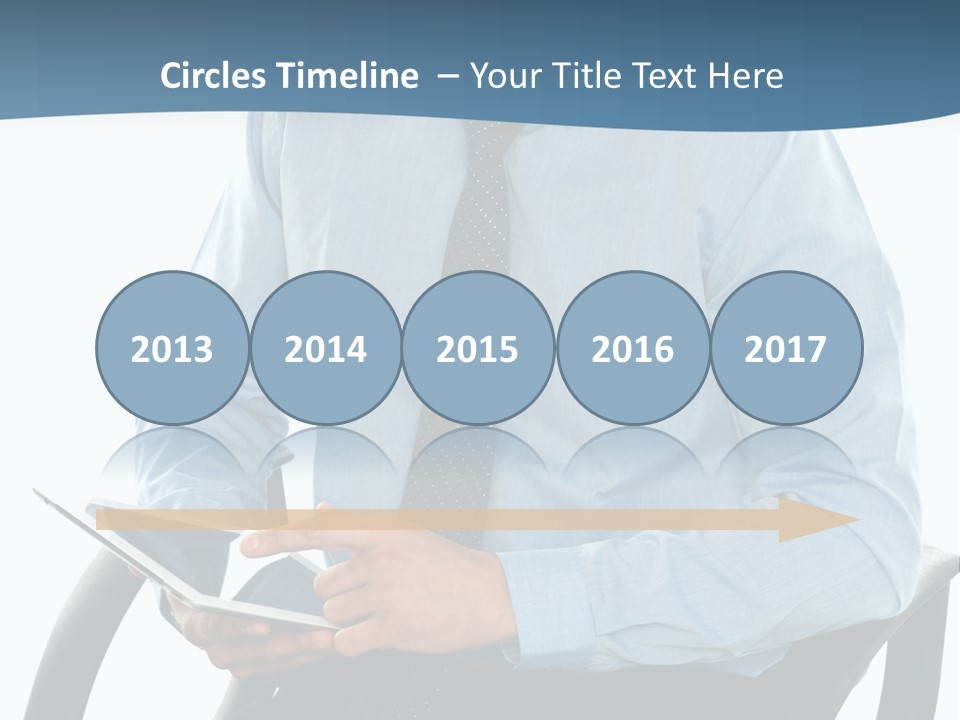 Employee Digital Male PowerPoint Template