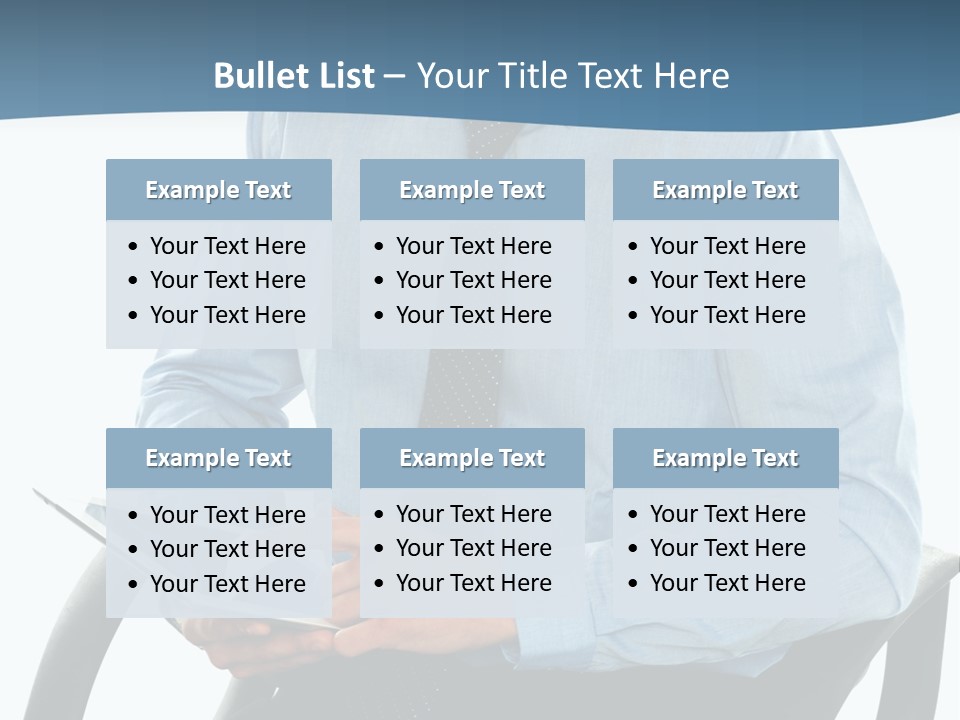 Employee Digital Male PowerPoint Template