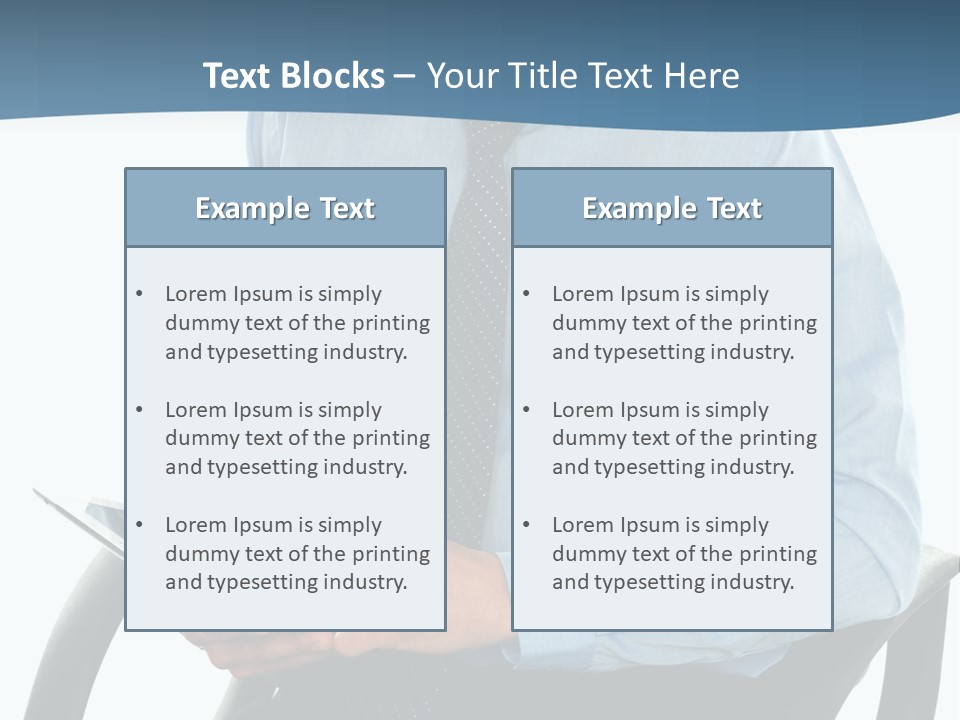 Employee Digital Male PowerPoint Template