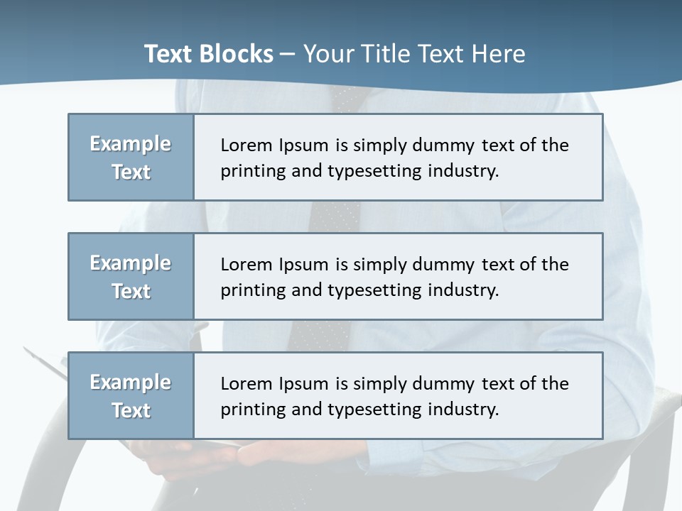 Employee Digital Male PowerPoint Template
