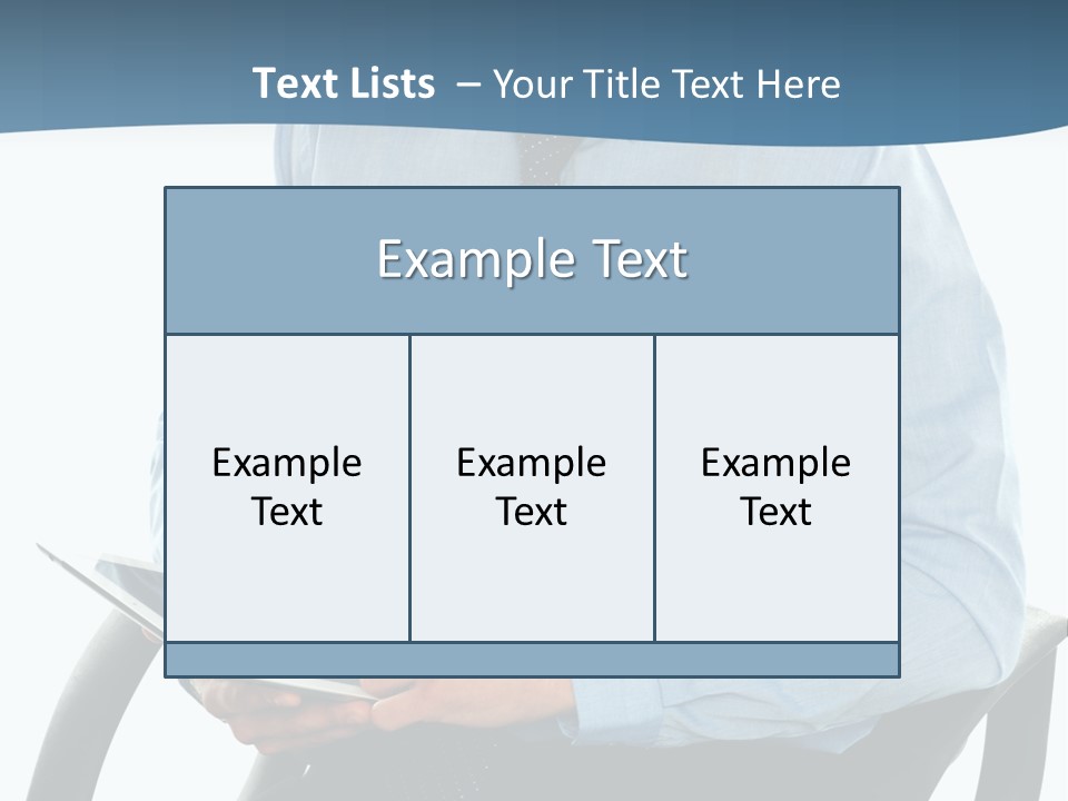 Employee Digital Male PowerPoint Template