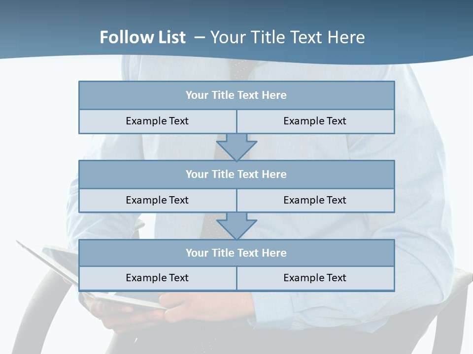 Employee Digital Male PowerPoint Template