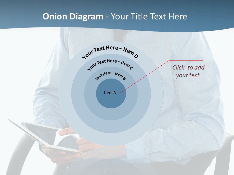 Employee Digital Male PowerPoint Template