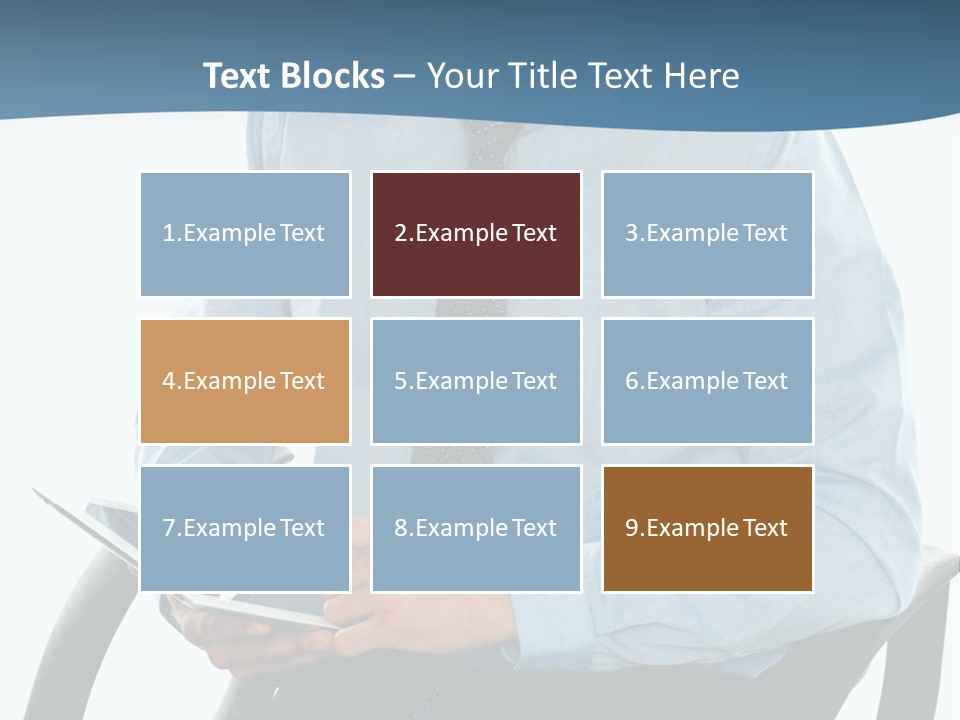 Employee Digital Male PowerPoint Template