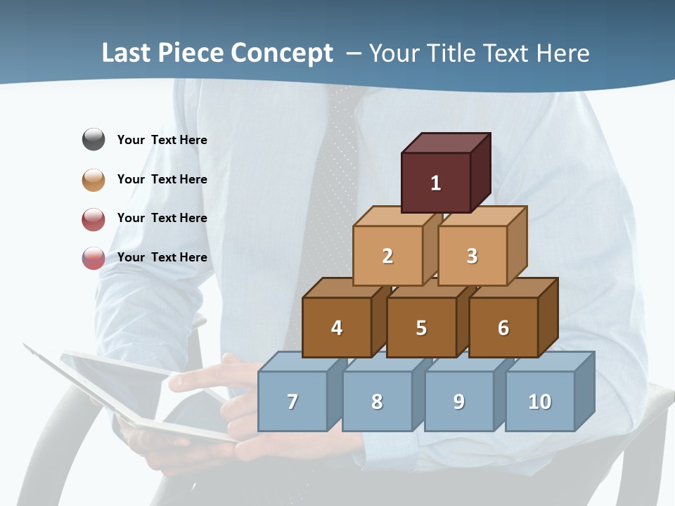 Employee Digital Male PowerPoint Template