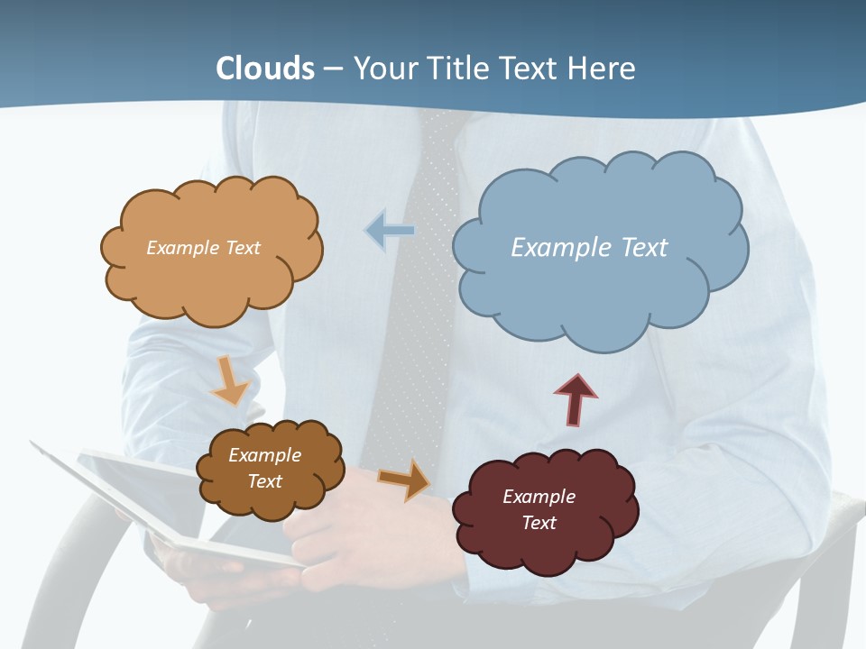 Employee Digital Male PowerPoint Template