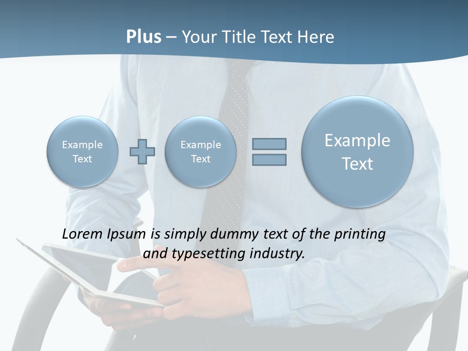 Employee Digital Male PowerPoint Template