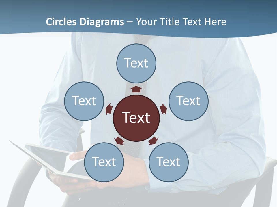 Employee Digital Male PowerPoint Template