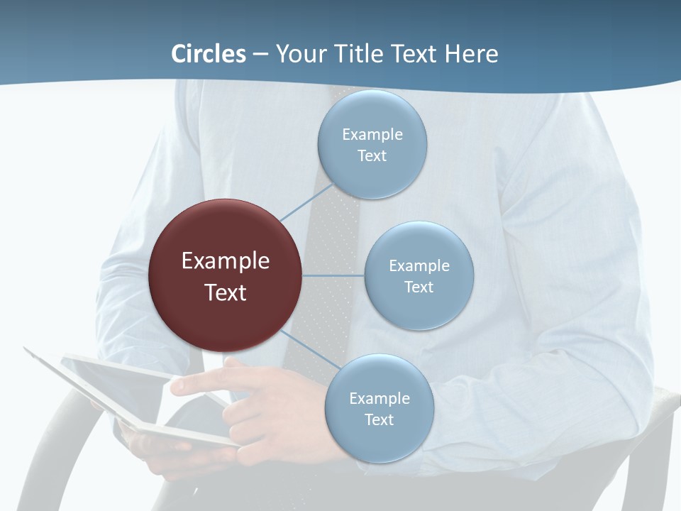 Employee Digital Male PowerPoint Template