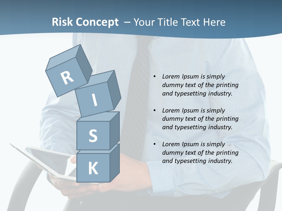 Employee Digital Male PowerPoint Template