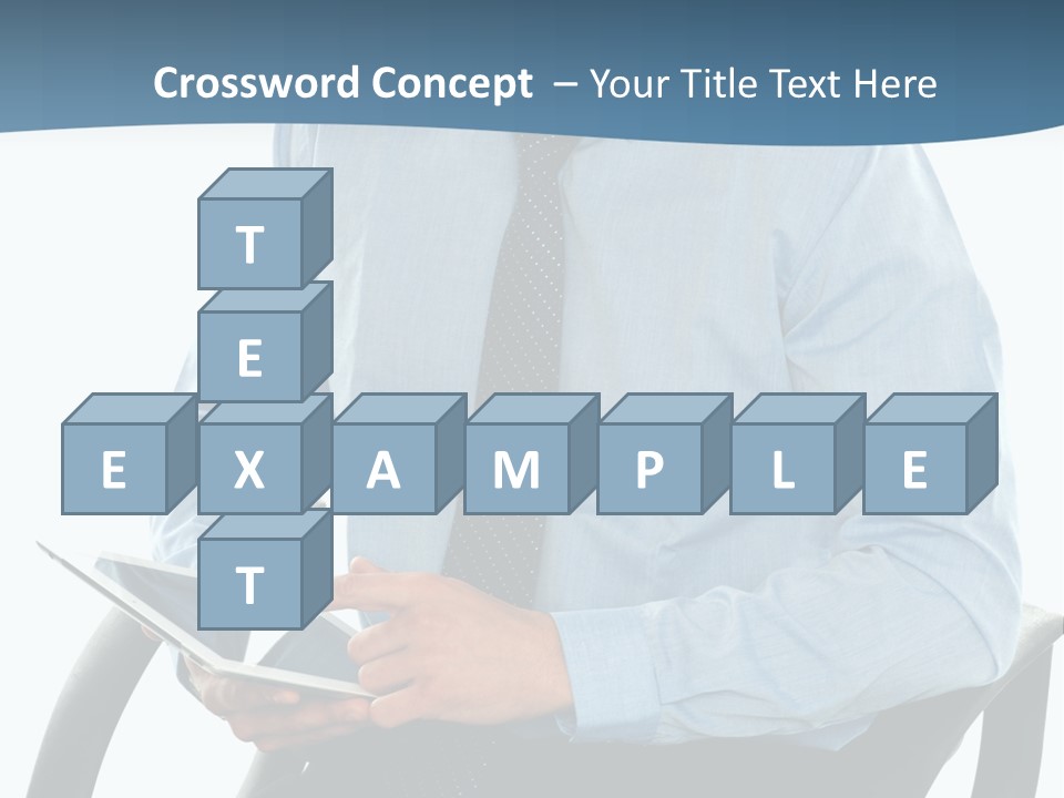 Employee Digital Male PowerPoint Template