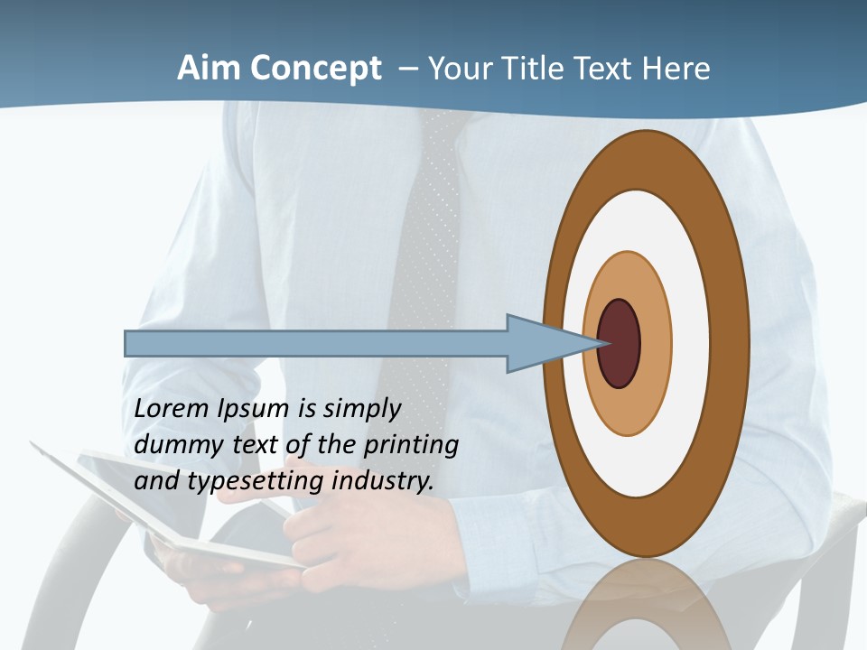 Employee Digital Male PowerPoint Template