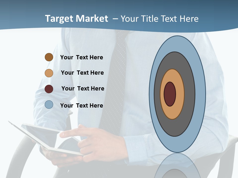 Employee Digital Male PowerPoint Template