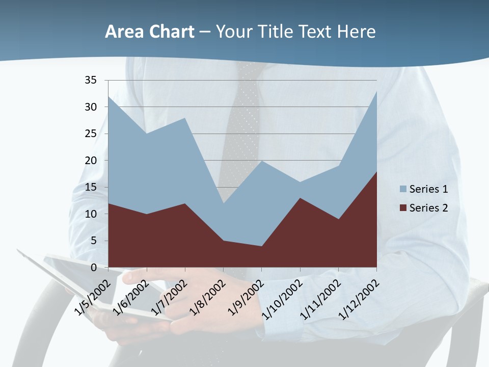 Employee Digital Male PowerPoint Template