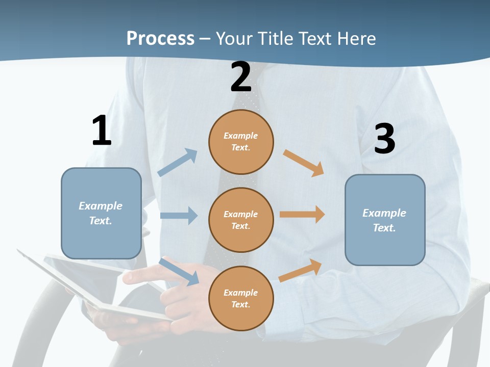 Employee Digital Male PowerPoint Template