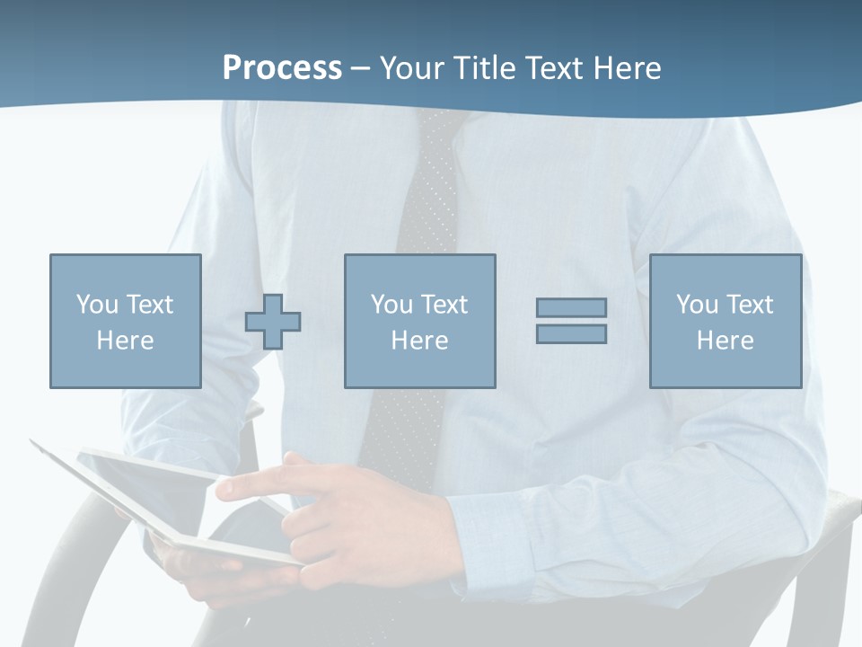 Employee Digital Male PowerPoint Template
