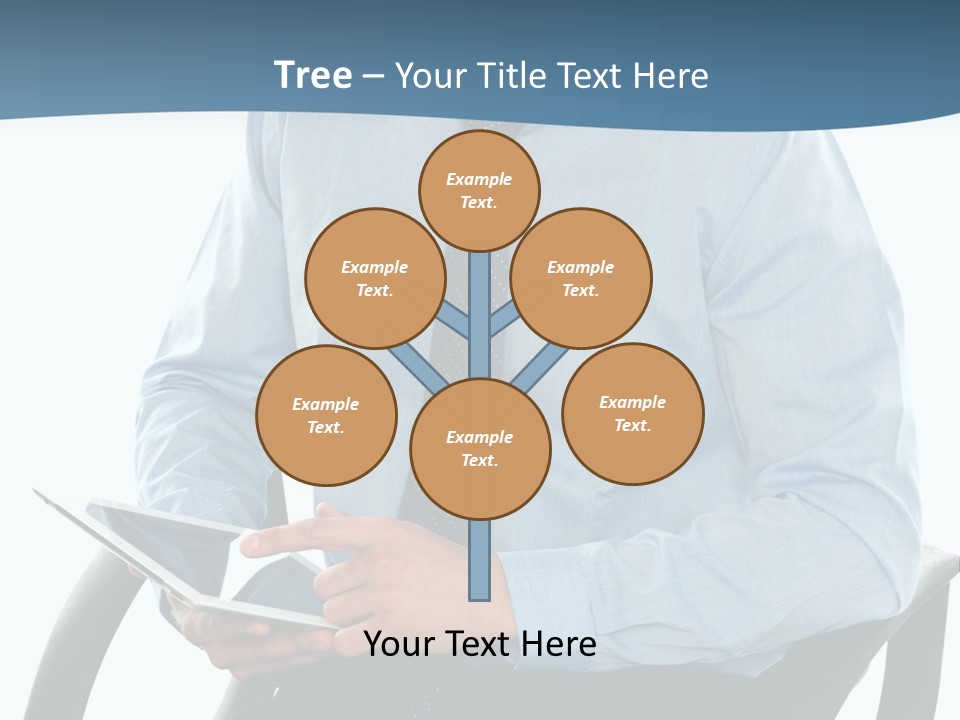 Employee Digital Male PowerPoint Template