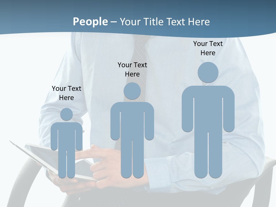 Employee Digital Male PowerPoint Template